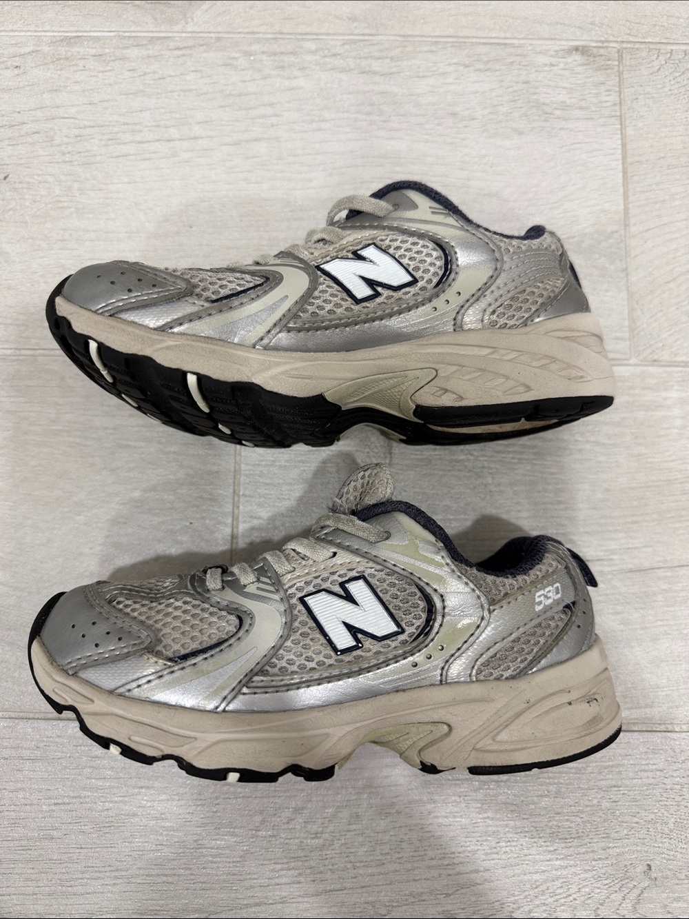 NEW BALANCE Kids 530 Bungee -Grey - Picture 3 of 10
